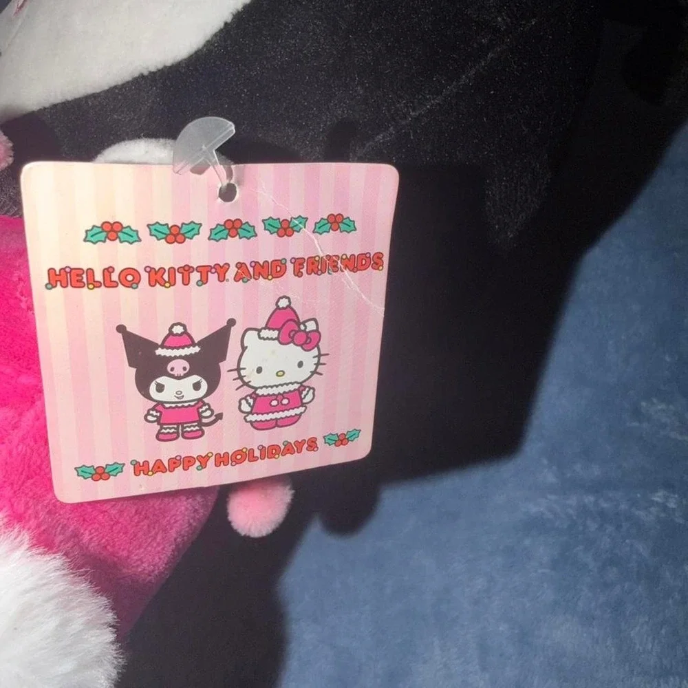Sanrio - 9.5 Inch Holiday Kuromi with Pink Dress and Hat
